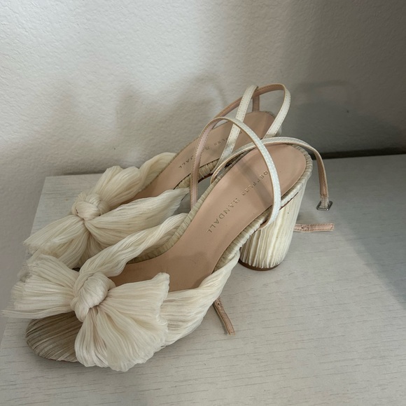 Loeffler Randall Camellia Bow Heels - Picture 3 of 4
